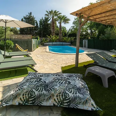 דירה Gite Imagine Roussillon Privee Avec Piscine - 4 Personnes *